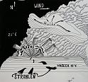 Weather Report, 1975, Tusche-Tempera, 33x34,5